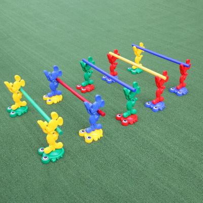 China Colorful PP Kid Kindergarten Kids Training Plastic Mini Hurdle Athletics for sale