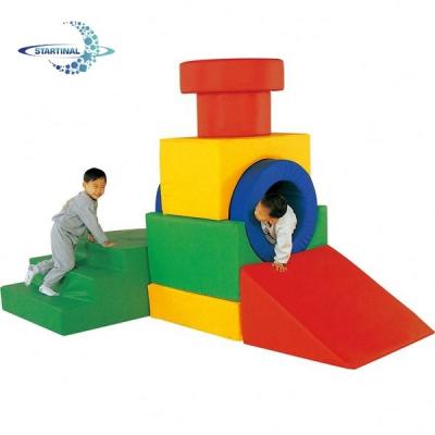 China Eco - Friendly Plastic Playground Toddler Indoor Foam Sponge Climbing Soft Play Toy for sale