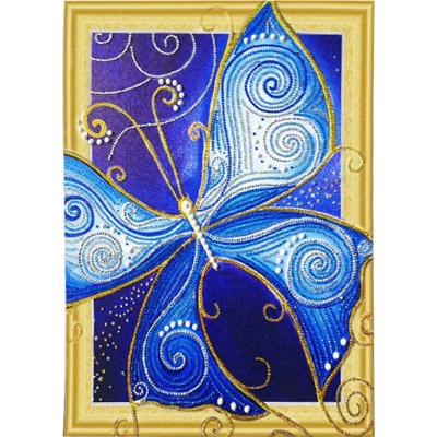 China DIY Diamond Dot Trend Factory Wholesale Wall Art Luxury Beautiful Butterfly DIY 5D Diamond Painting Special Shaped Drills with Accessories for Adults for sale