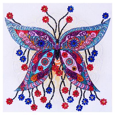 China Butterfly animal Diamond Painting Special Shaped Drills DIY 5D Diamond Dot Work New Trend Art beautiful for living room for sale