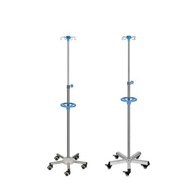 China 304 Stainless Steel Factory Price Portable Drip Rack Wholesale Hospital Iv Pole for sale