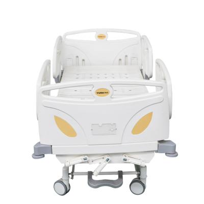 China Three factory direct sale hospital electric nursing bed with 3 cranks for height lifting for sale