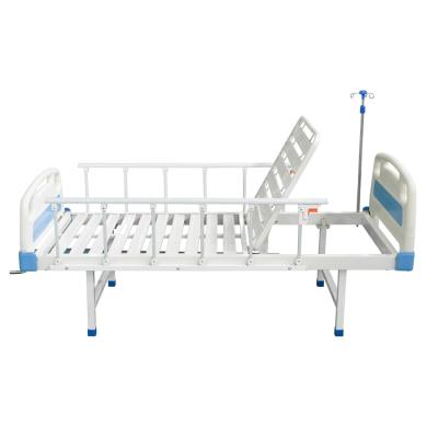 China Medical Manual Two Finely Treated Patient Hospital Bed Price for sale