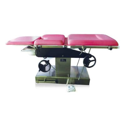 China Super Quality Metal Theater Bed Surgical Treatment Examination Chair Gyn Surgery Operating Table for sale