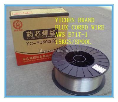 China Used for high performance welding in all positions. welding wire hydrogen e71t-1 low for sale