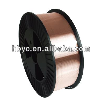 China Used to weld low carbon structural steel and low alloy steel. Gas Copper Shield 1.2mm Solid Wire 70s-6/co2 Welding MIG Welding Wire for sale