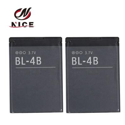 China Replacement 3.7V 700mAh BL-4B BL 4B Mobile Phone Battery For Nokia N76 2630 2660 2760 5000 6111 7070 Battery for sale