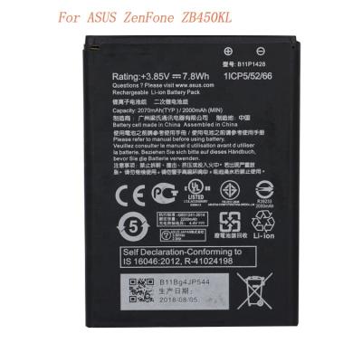 China Mobile Phone Bestselling Replacement Active Battery B11P1428 2070MAH 3.85V For ASUS ZenFone ZB450KL ZB452KG for sale