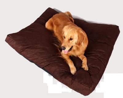 China Sustainable Printing Suede Dog Mat / Dog Bed for sale