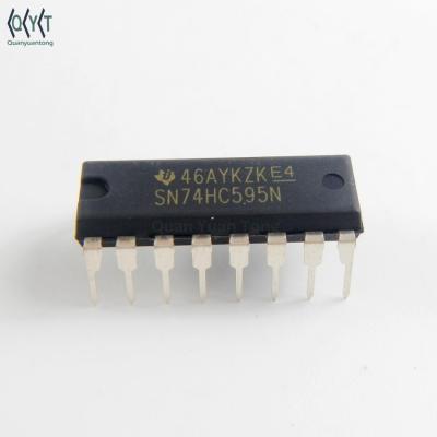 China 8 bit DIP16 shift register IC 74HC595 74HC595N SN74HC595 SN74HC595N SN74HC595N for sale