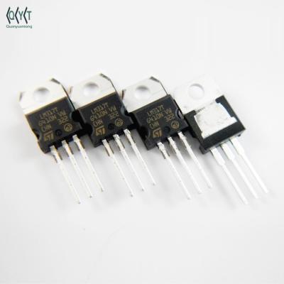 China 1.5A 37V TO-220 LM317 LM317T LM317T Linear Voltage Regulators for sale