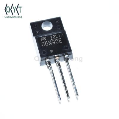 China FMV06N90E 06N90E 900V 60A standard transistor N-channel through hole TO220F IC Chip Original and New for sale