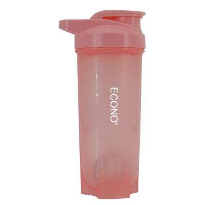 China 700ml Fitness Sports Gym Shaker Bottle Viable Protein Shaking Water Bottle for sale