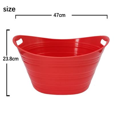 China Hot Sale Factory Price 18L Bar Ice Bucket Viable PET Material Custom Wine for sale