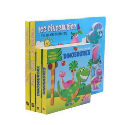 China Recyclable Material Paper Book Hardcover Kids Thick Printing Books For Children for sale