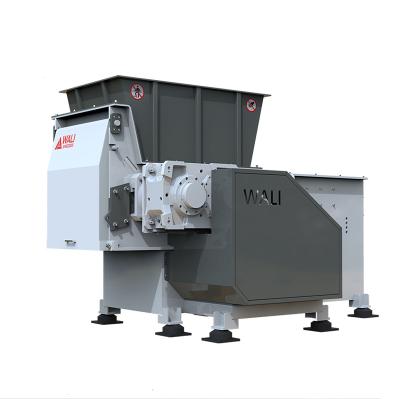 China Recycle Waste Plastic Single Shaft Plastic Shredder For Waste Plastics Recycle Wali Factory for sale