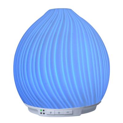 China 2021 Ultrasonic Aroma Diffuser Home Ceramic Ultrasonic Aroma Diffuser With LED Light Essential Oil Fragrance Diffuser for sale