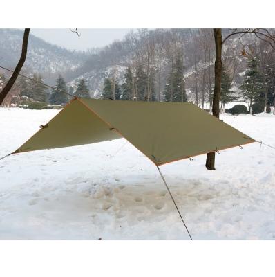 China Camouflage/Field Waterproof Portable Multifunctional Outdoor Camping Tarp Tarp Shelter Tarp Shelter Rain Traveling Tarp OEM for sale