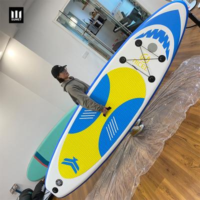 China 2022 HOT Custom Sea SUP Unisex Surfing Inflatable Paddle Board Surfboard OEM Logo Design Surfing Best Longboard for sale