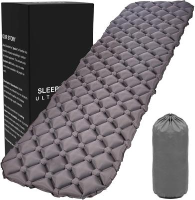 China Nylon Inflatable Comfy Packs Small And Lightweight Air Mattress for sale