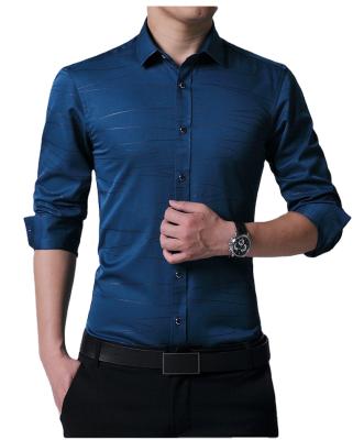 China Fashion high quality OEM ODM men's anti-pilling shirts long sleeve shirts men's wholesale men's shirt for sale