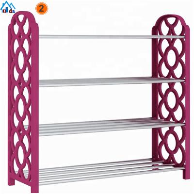 China Adjustable (Size) Over-the-Door Shoe Rack for 36 Pair Wall Hanging Cabinet Organizer Storage Stand Shoe Rack Organizer for sale