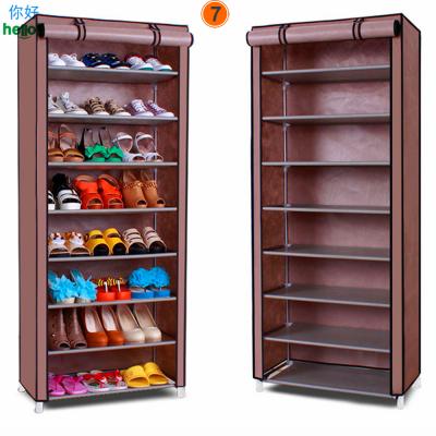 China (Size) PN Shoe Organizer Storage Unit Adjustable Locking Rack Boxes Multifunctional Plastic Cubes Shoe Rack for sale