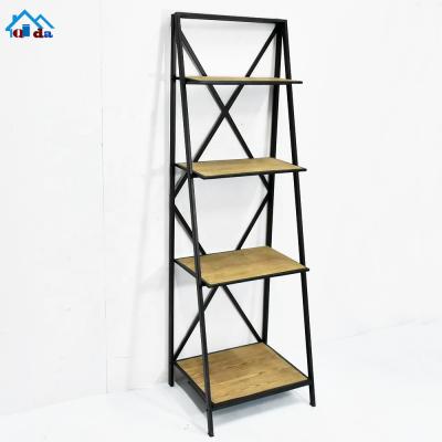 China Diy Book Shelves Adjustable Wooden Bookshelf Display Storage Furniture Large (Size) Vintage Book Rack For Sale for sale