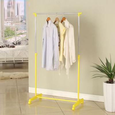 China Modern High Quality Telescopic Single Pole Hanger Rack for sale