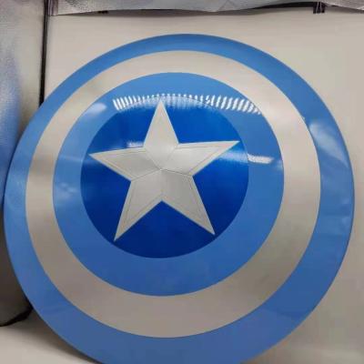 China 1:1 of Europe and America all metal Captain America Shield seventy-fifth birthday superhero shield for sale