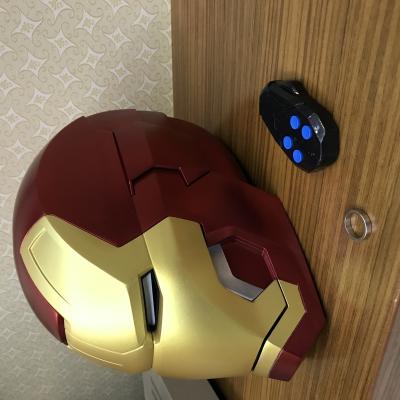 China GPS navigation marvel the super man 1\1 Iron-man MK42 COSPLAY helmet automatic opening and strict electric control for sale