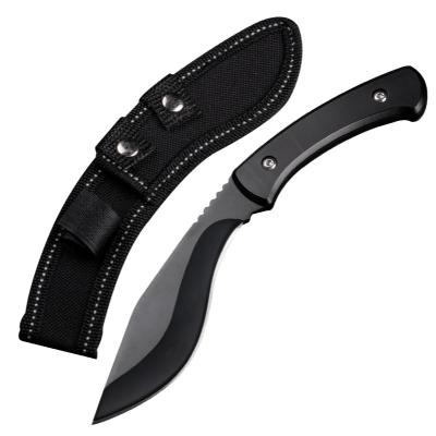 China EDC hunting knife camping pocket knives tools two colors, black folding knife and silver EDC outdoor knife for sale