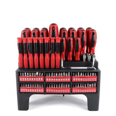 China 100 Pcs Adjustable Screwdriver Sets Manual Screwdriver Binary Configuration Screwdriver Amazon Cross Wholesale for sale