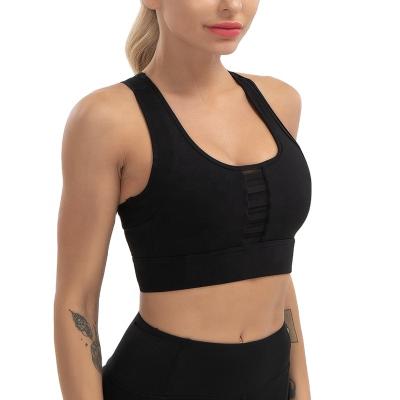 China 2021 Wholesale High Quality Sports Bra Shockproof Women's Underwear Breathable Beauty Back Vest for sale