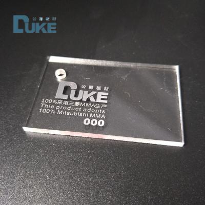 China DUKE LGP Acrylic Sheet LGP PMMA Light Guide Panels Sheet for sale