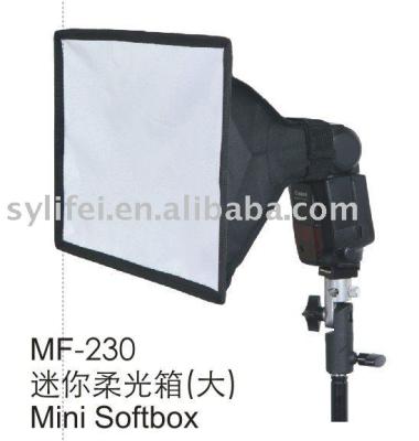 China 20X30cm Mini Flash Photographic Equipment Diffuser Softbox 20X30cm for sale