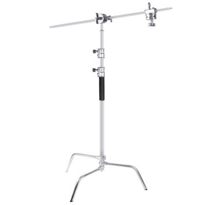 China High Quality Adjustable Stainless Steel C Stand Photography Studio Equipment For Light Shooting for sale