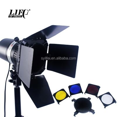 China FF110 Metal Photography Light / Equipment Super Honey Mini Comb With 4 Leaf Barndoor for sale