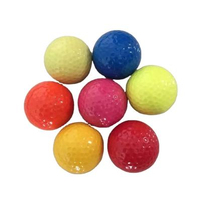 China Rubber Core+surlyn Colored Golf Range Floating Balls Practice Floating Balls Pool Or Backyard for sale