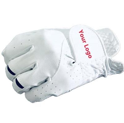 China Wear Resistant Durable High Quality Leather Mens Golf Gloves For Man for sale