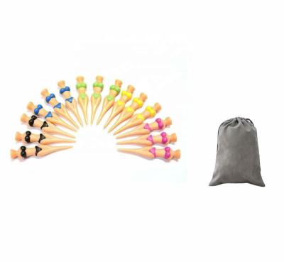 China Novelty Bikini Lady Girl Golf Digging Tool Plastic Tees for sale