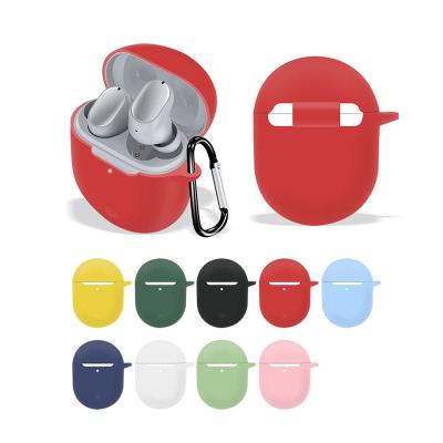 China For Earphone Suitable For Redmi Airdots 3 Pro Silicone Case Shockproof Protective Earphone Case With Hook for sale