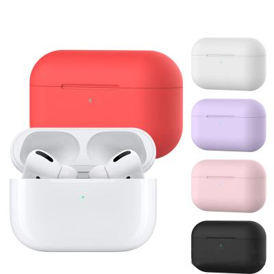 China For 2022 Earphone Designers Custom Logo Silicone Earphone Case Shockproof Silicon+Pc Cases For Airpod Pro Silicon Case 1 2 3 Cover for sale