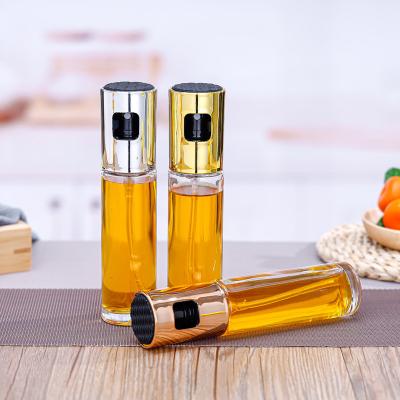 China Stocked Olive Oil Spray Bottle BBQ Kitchen Cooking Spray Oil Bottles Glass Kitchen Spray Bottle for sale