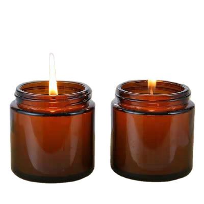 China Gift & Craft factory wholesale household high quality round candle glass jars for sale