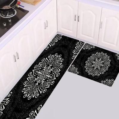 China High Quality Washable Kitchen Room Anti Slip Home Fashion Nordic Carpet for sale