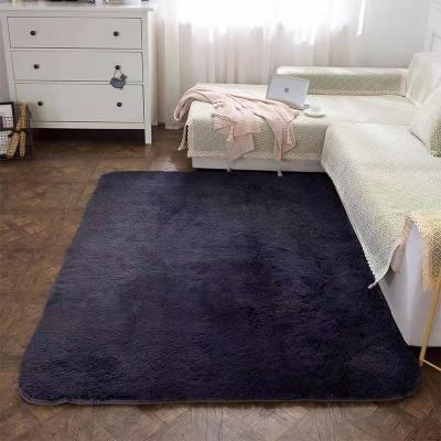 China Europe Style Carpet Modern Simple Non-slip Fluffy Soft Shaggy Carpet Rug Cover Fast Delivery for sale