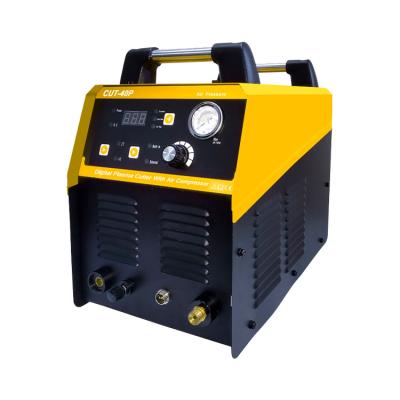 China 2T 4T 220V Air Compressor Gasless Internal Plasma Cutter Welding Machine for sale