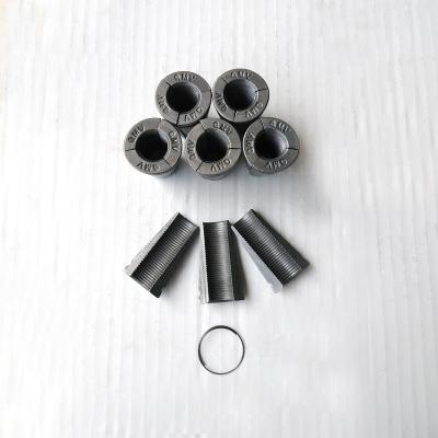 China Meet Prestress Industry Standards High Quality Post Tension Wedges Grips Clamp For Prestressed Steel Wire Prestressing Wire With Free Shipping for sale