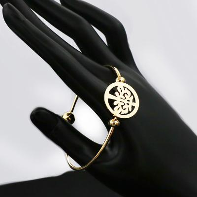 China Vintage Tree Of Life Bracelets Stainless Steel Female Bangles Bangles For Women Accessories for sale